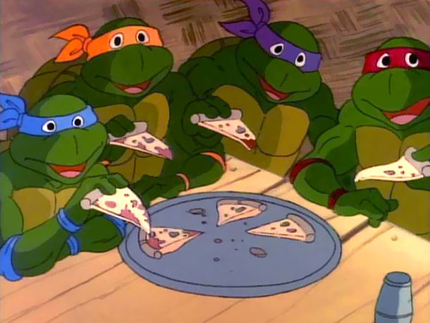 We all know that even ninja turtle super-heroes need moneys to buy pizza.